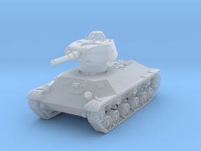 T-50 Light Tank 1/87 in Clear Ultra Fine Detail Plastic