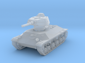 T-50 Light Tank 1/56 in Clear Ultra Fine Detail Plastic