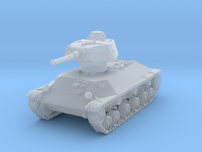 T-50 Light Tank 1/285 in Clear Ultra Fine Detail Plastic