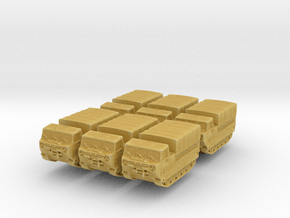 M548 (Covered) (x6) 1/400 in Tan Fine Detail Plastic