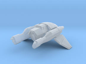 Hutt invader-class station fighter in Clear Ultra Fine Detail Plastic