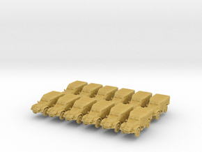 BTR-40 (covered) (x12) 1/500 in Tan Fine Detail Plastic