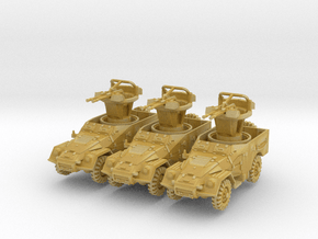 BTR-40 A (x3) 1/220 in Tan Fine Detail Plastic