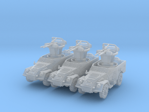 BTR-40 A (x3) 1/220 in Clear Ultra Fine Detail Plastic