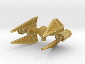 Tie m3 Experimental Interceptor Craft in Tan Fine Detail Plastic