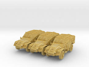 BTR-40 B (x3) 1/200 in Tan Fine Detail Plastic