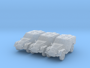 BTR-40 B (x3) 1/220 in Clear Ultra Fine Detail Plastic