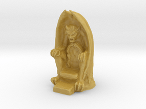 Gargoyle Throne in Tan Fine Detail Plastic