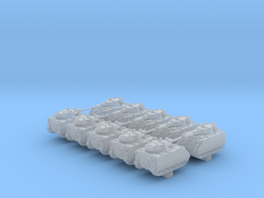 1/600 US M113 Armored Personnel Carrier x10 in Clear Ultra Fine Detail Plastic