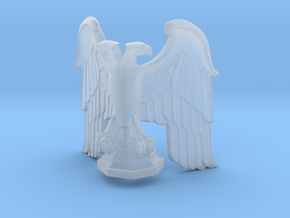 Eagle: Corner Statue with Base v1 in Clear Ultra Fine Detail Plastic