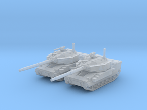 1/285 (6mm) US M8 Buford Light Tank x2 in Clear Ultra Fine Detail Plastic