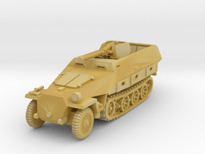 Sdkfz 251/17 D 20mm 1/200 in Tan Fine Detail Plastic