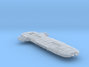 Terran (TFN) Independence-class Light Carrier CVL in Clear Ultra Fine Detail Plastic