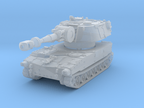M109 155mm early 1/100 in Clear Ultra Fine Detail Plastic