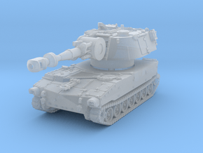 M109 155mm early 1/76 in Clear Ultra Fine Detail Plastic