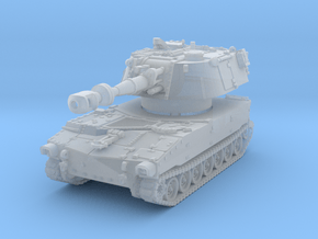 M109 155mm early 1/220 in Clear Ultra Fine Detail Plastic