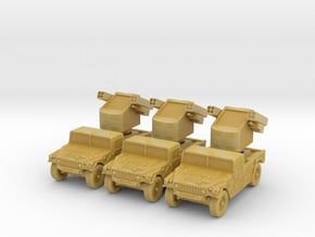 Humvee Avenger SAM (x3) 1/200 in Tan Fine Detail Plastic