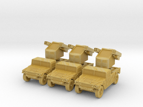 Humvee Avenger SAM (x3) 1/220 in Tan Fine Detail Plastic