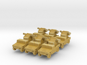 Humvee Avenger SAM (x6) 1/350 in Tan Fine Detail Plastic