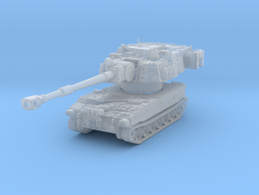 M109A6 Paladin 1/120 in Clear Ultra Fine Detail Plastic