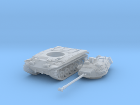1/144 US M41 Walker Bulldog Light Tank in Clear Ultra Fine Detail Plastic