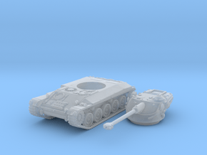 1/144 French AMX-13 75 Light Tank in Clear Ultra Fine Detail Plastic