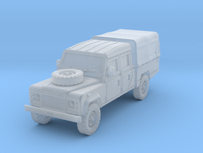 Defender 127 (covered) 1/72 in Clear Ultra Fine Detail Plastic
