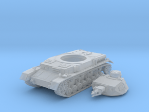 1/144 German Pz.Kpfw. IV Ausf. C Medium Tank in Clear Ultra Fine Detail Plastic