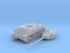 1/160 US M50 Super Sherman Tank in Clear Ultra Fine Detail Plastic