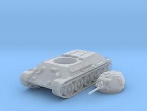 1/160 Russian T-34 Mod 40 Medium Tank  in Clear Ultra Fine Detail Plastic