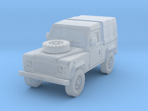 Defender 90 (covered) 1/220 in Clear Ultra Fine Detail Plastic