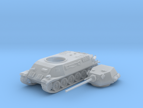1/144 Czech Škoda T 25 Medium Tank in Clear Ultra Fine Detail Plastic