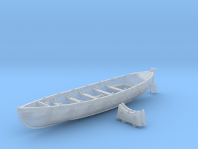 1/144 Royal Navy 27ft Whaler in Clear Ultra Fine Detail Plastic