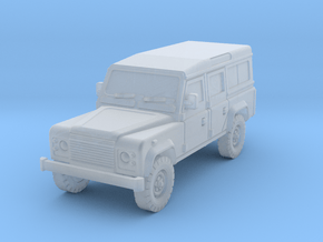 Defender 110 1/76 in Clear Ultra Fine Detail Plastic