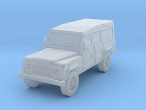 Defender 110 1/72 in Clear Ultra Fine Detail Plastic
