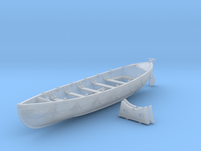 1/72 Royal Navy 27ft Whaler in Clear Ultra Fine Detail Plastic