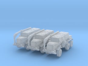 Buffalo MRAP (x3) 1/350 in Clear Ultra Fine Detail Plastic