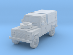 Defender 110 (covered) 1/100 in Clear Ultra Fine Detail Plastic