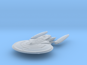 Star Class BattleCruiser in Clear Ultra Fine Detail Plastic