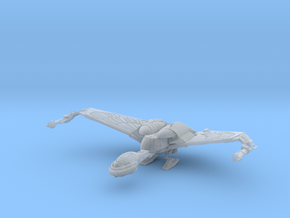 Bird Of Pray With Landing Gear Down in Clear Ultra Fine Detail Plastic
