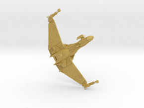 Romulan Bird Of War ScoutCruiser in Tan Fine Detail Plastic