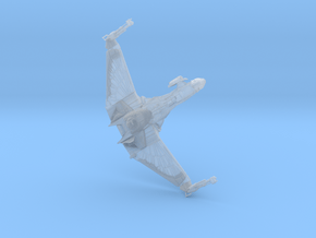 Romulan Bird Of War ScoutCruiser in Clear Ultra Fine Detail Plastic