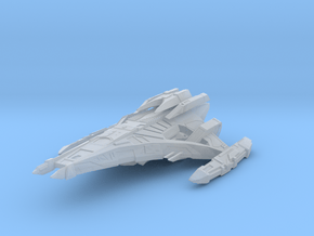 Dominion Battleship 4.6" in Clear Ultra Fine Detail Plastic