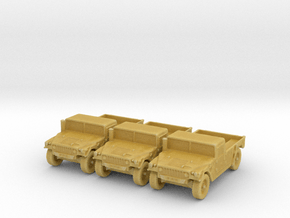 Humvee Cargo M1152 (x3) 1/220 in Tan Fine Detail Plastic