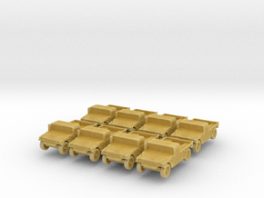 Humvee Cargo M1152 (x8) 1/400 in Tan Fine Detail Plastic