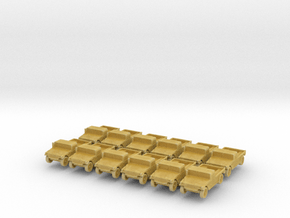 Humvee Cargo M1152 (x12) 1/500 in Tan Fine Detail Plastic