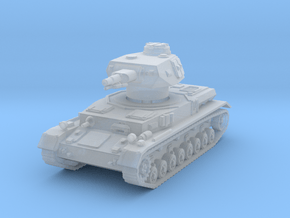 Panzer IV F1 1/120 in Clear Ultra Fine Detail Plastic