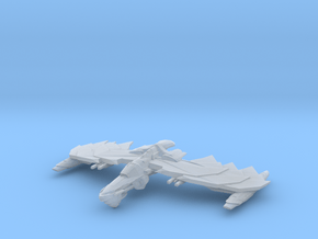 GhostHawk Class VI  BattleCruiser  Small in Clear Ultra Fine Detail Plastic