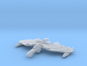 GhostHawk Class VI Refit  BattleCruiser in Clear Ultra Fine Detail Plastic