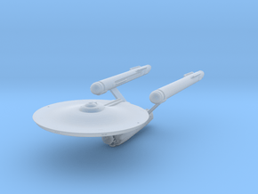 Old Enterprise With Open Bay in Clear Ultra Fine Detail Plastic